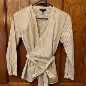NWOT Jcrew wrap blouse